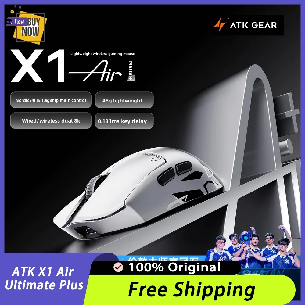 Ultimate Esports Gaming - Mouse Gamer Sem Fio ATK BlazingSky