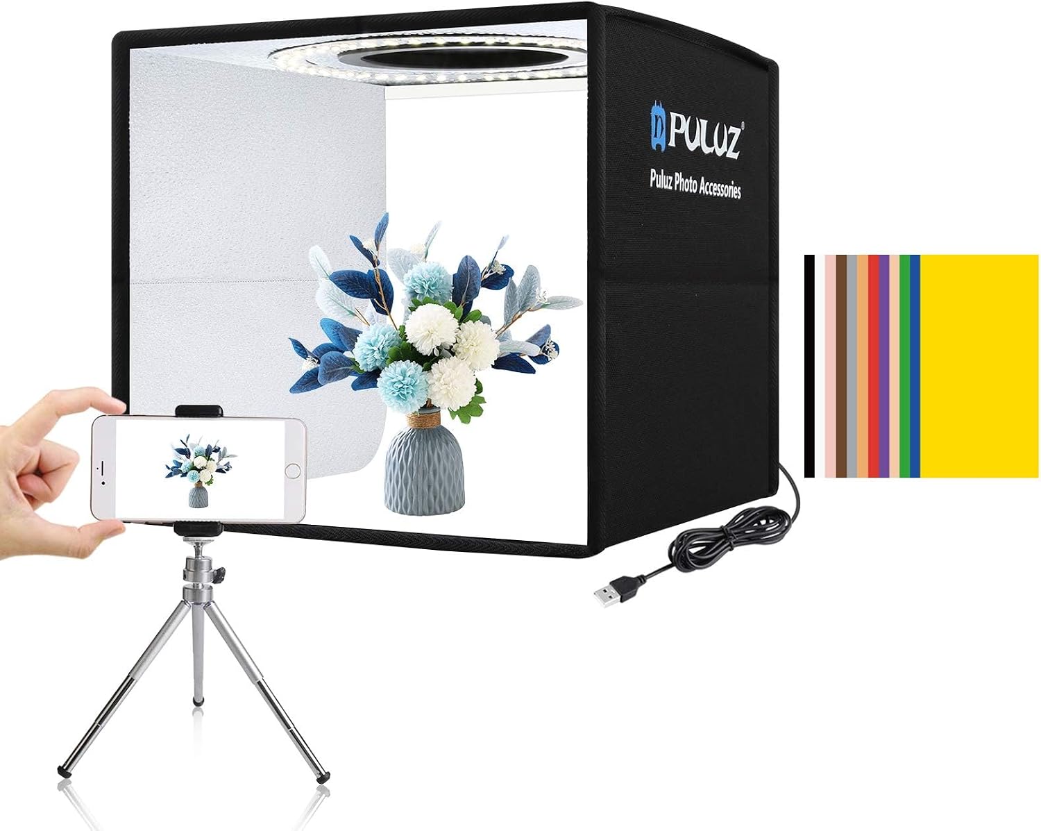 Led Light Panel Stream - Painel de Luz LED RGB com