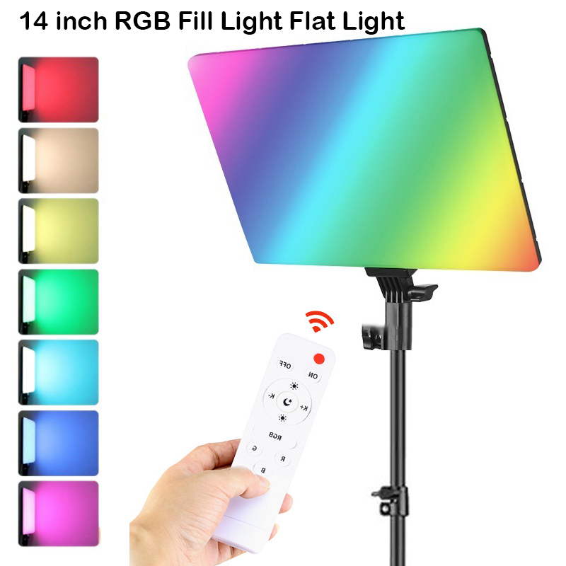 Led Light Panel Stream - Luz de vídeo led rgb 14