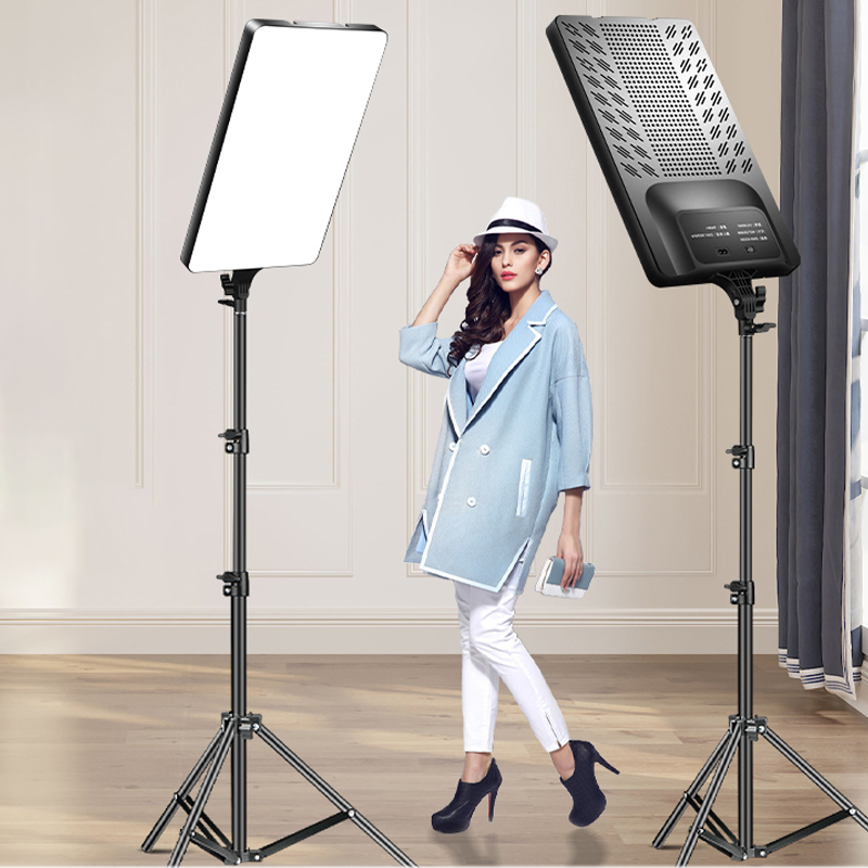 Led Light Panel Stream - Lâmpada de preenchimento LED para fotografia,