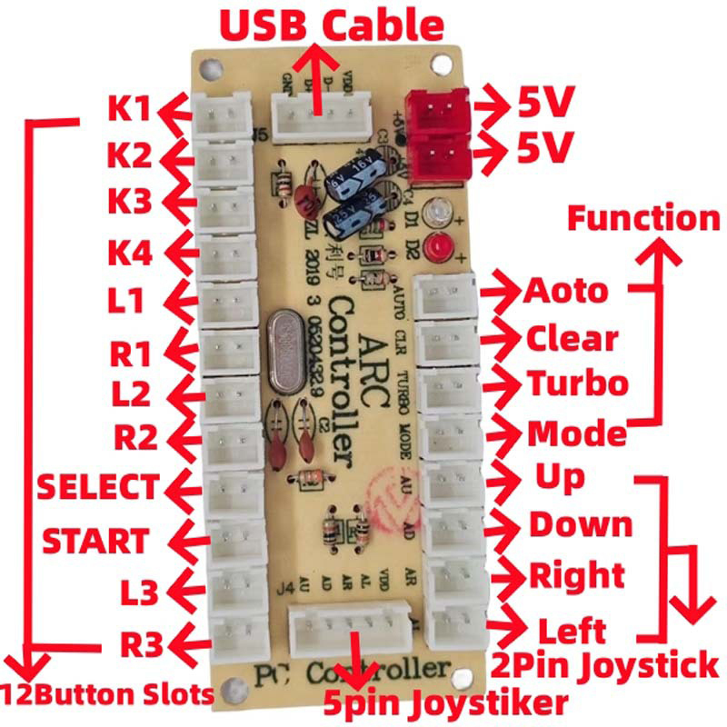 Zero Esports Gaming Gear - Diy zero atraso arcade usb codificador