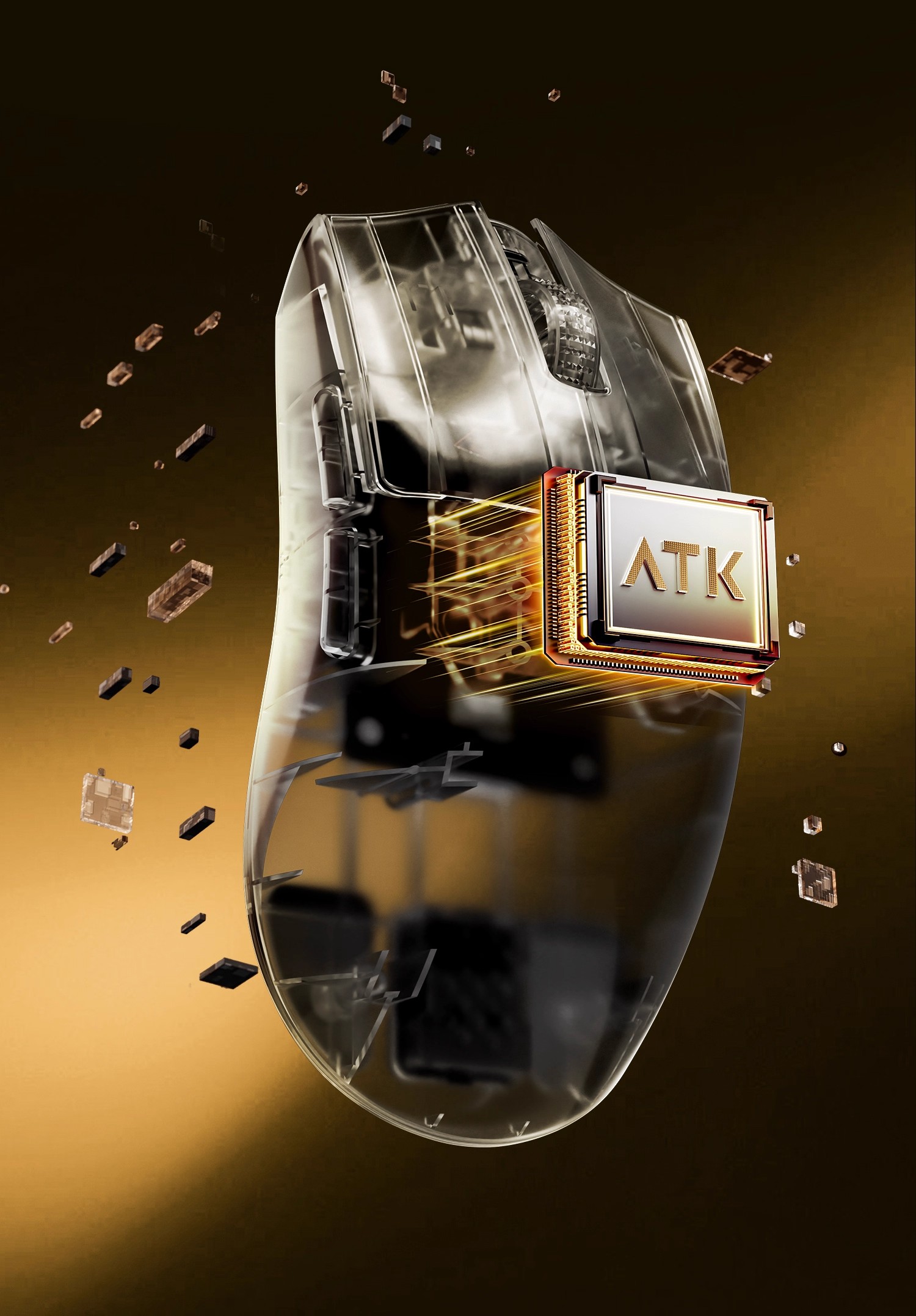 Mouse Gamer Sem Fio ATK Blazin - Ultimate Esports Gaming avaliação e preço