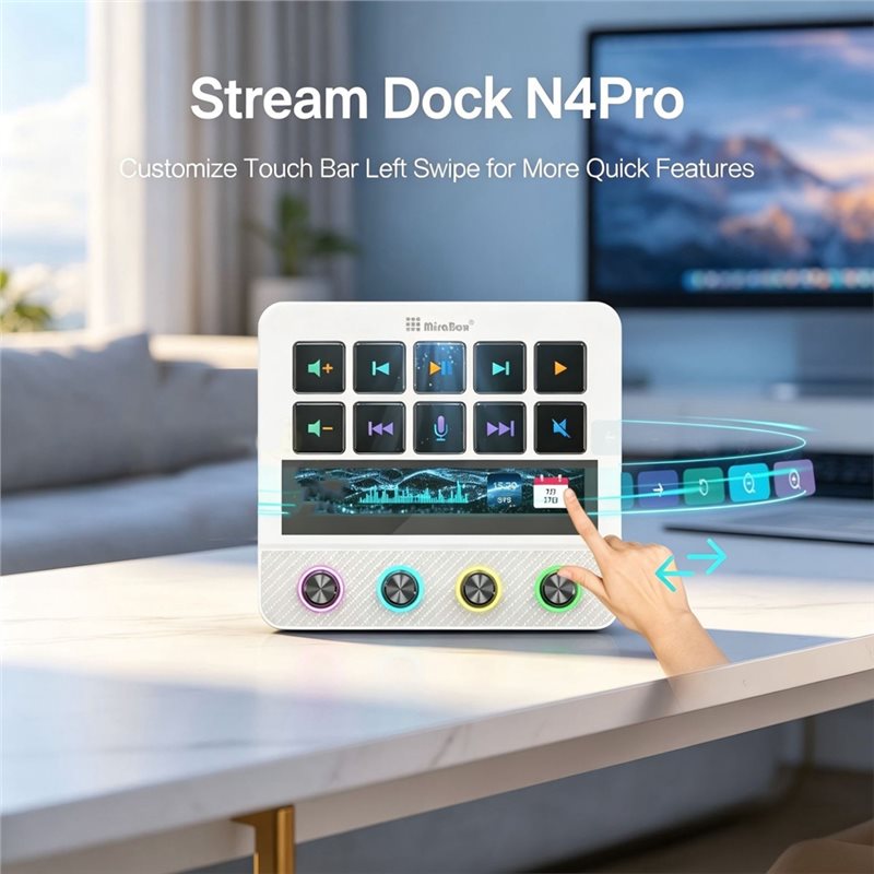 Controlador Mirabox N4 Pro 1 S - Elgato Stream Deck avaliação e preço