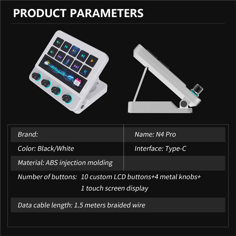 Controlador Mirabox N4 Pro 1 S - Elgato Stream Deck avaliação e preço