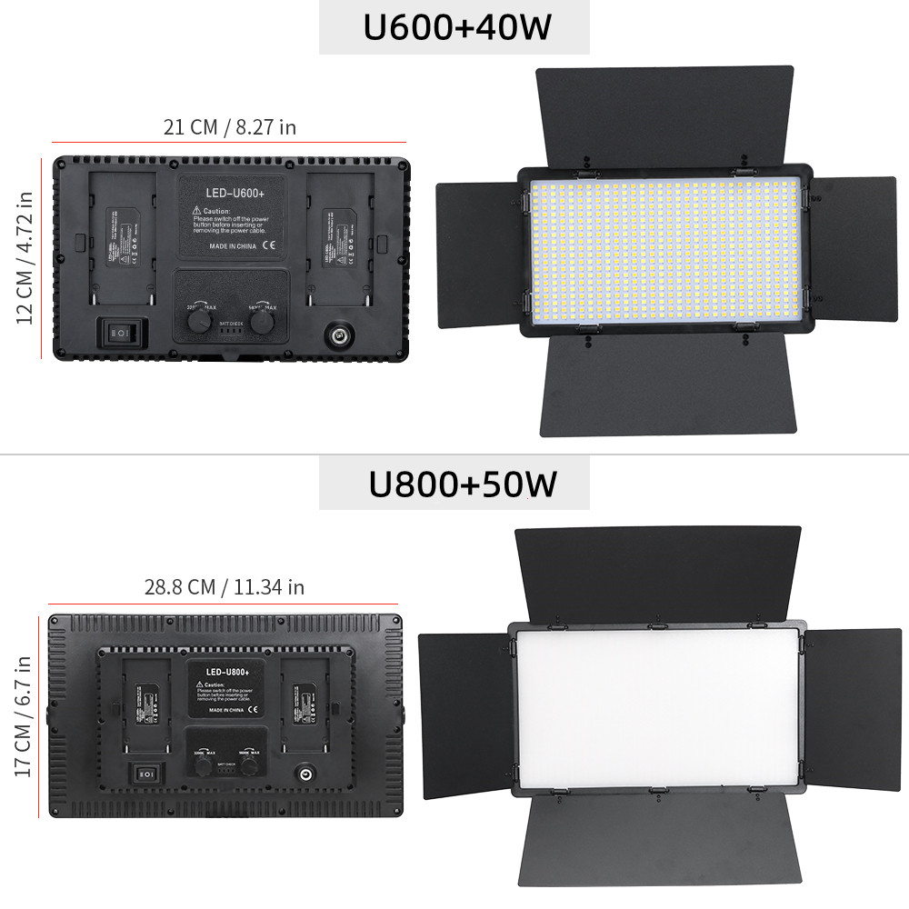U800 600 led kit de luz de pai - Led Light Panel Stream avaliação e preço