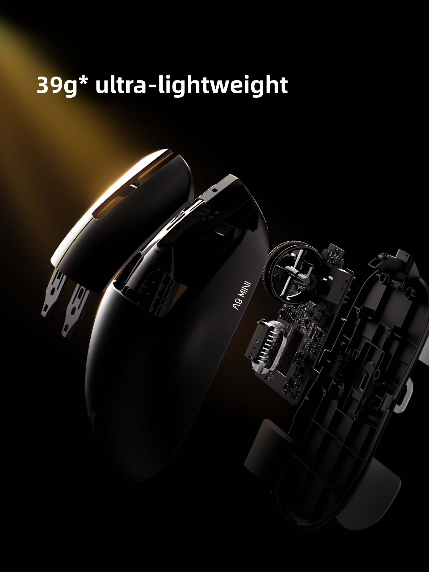 Mouse Sem Fio Ergonômico ATK D - Ultimate Esports Gaming avaliação e preço