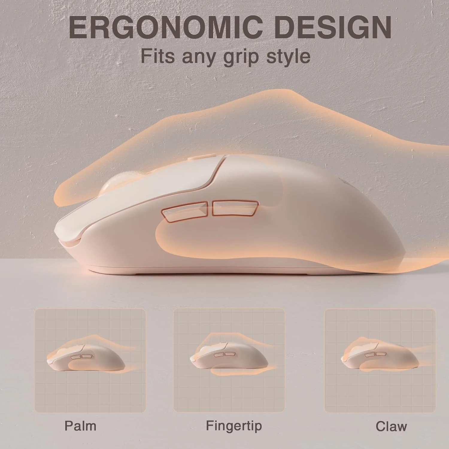 Mouse Gamer Sem Fio Tri-mode A - Gaming Esports Esports avaliação e preço