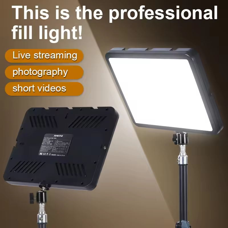 Luz de Vídeo Ambitful 280 LED  - Led Light Panel Stream avaliação e preço
