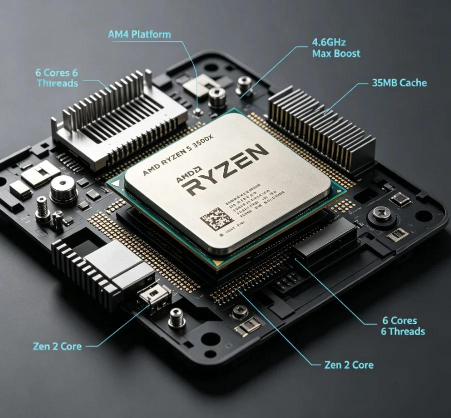 Processador de Substituição So - Amd Cpu Ryzen 5 avaliação e preço