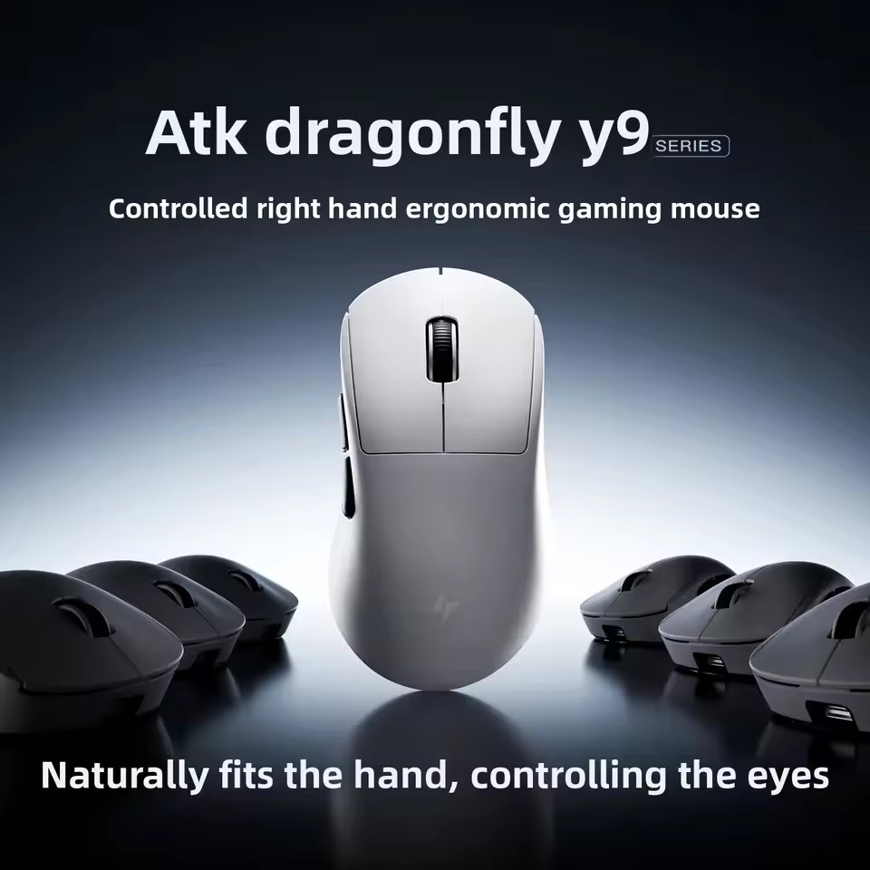 Mouse Gamer Sem Fio ATK Y9 Ult - Ultimate Esports Gaming avaliação e preço
