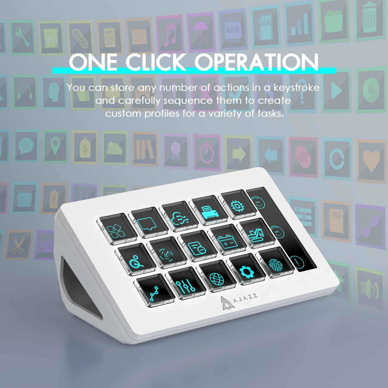 ATTACK SHARK x AJAZZ AKP153 ST - Elgato Stream Deck avaliação e preço