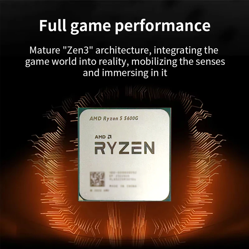 Processador AMD Ryzen 5 5600G, - Amd Cpu Ryzen 5 avaliação e preço