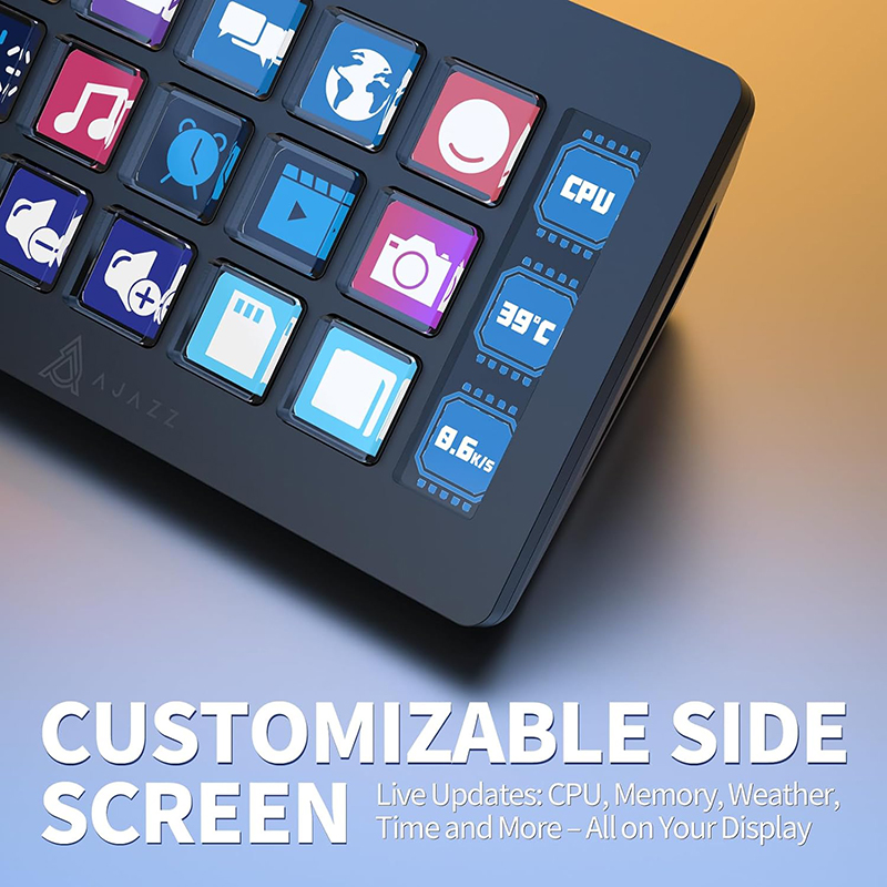 AJAZZ AKP153E/AKP03E Painel de - Elgato Stream Deck avaliação e preço