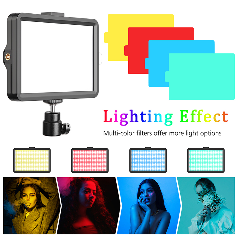 Fotografia led selfie luz de v - Led Light Panel Stream avaliação e preço
