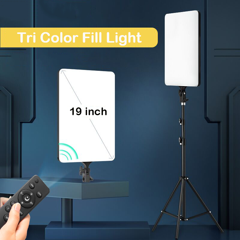 Luz de vídeo led de 19 polegad - Led Light Panel Stream avaliação e preço