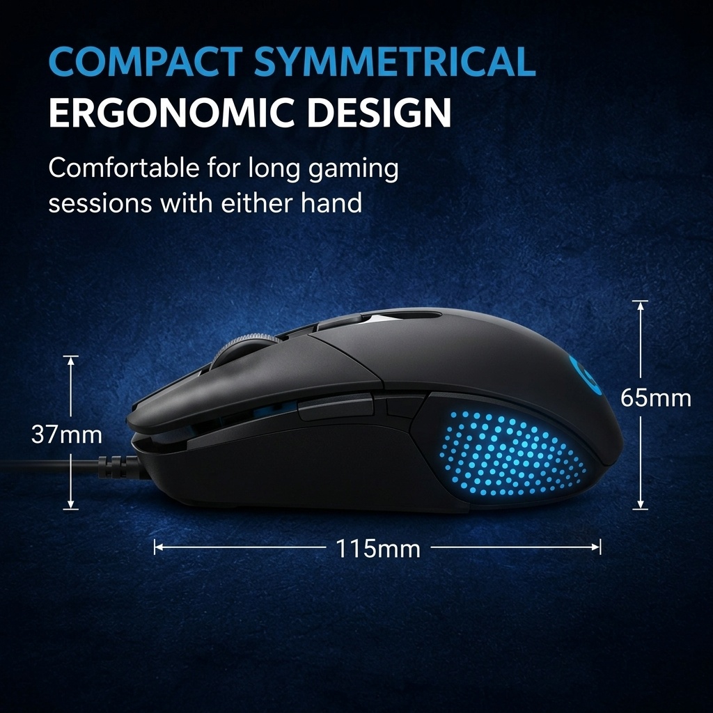 Mouse Óptico Com Fio Logitech  - Zero Esports Gaming Gear avaliação e preço