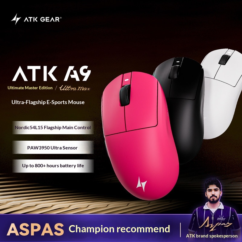 Mouse Gamer Sem Fio ATK Dragon - Ultimate Esports Gaming avaliação e preço
