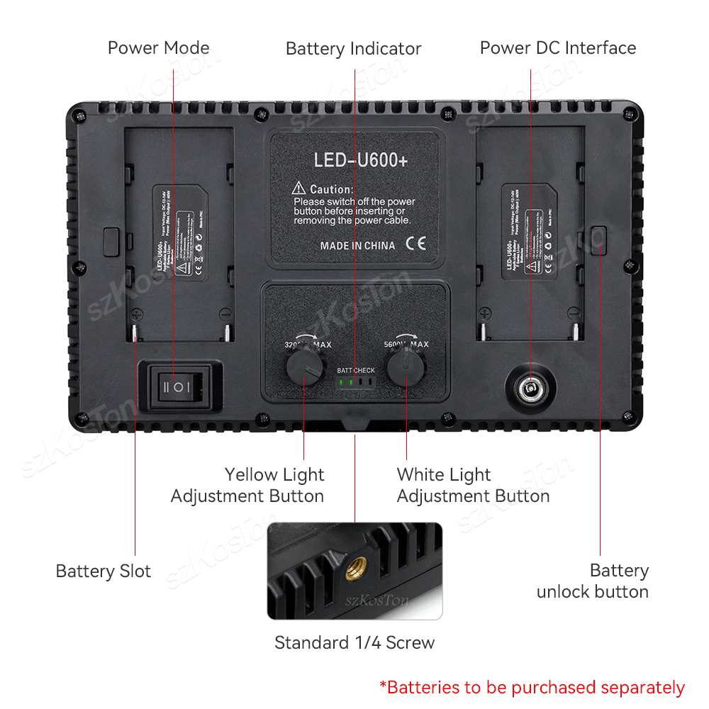 Painel de luz led para fotogra - Led Light Panel Stream avaliação e preço