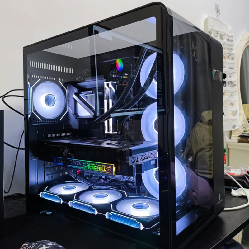 Wentian mini itx caso matx cai - Esports Gaming Place avaliação e preço